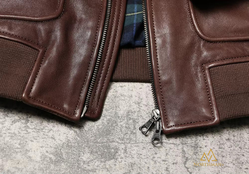 Lederfliegerjacke Modell A2