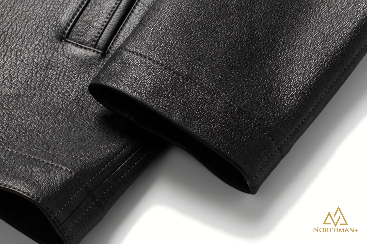 Leather Overcoat for men