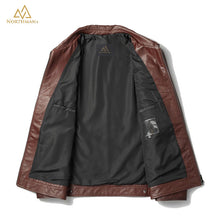 Division commander Brown Leather jacket by Northman+