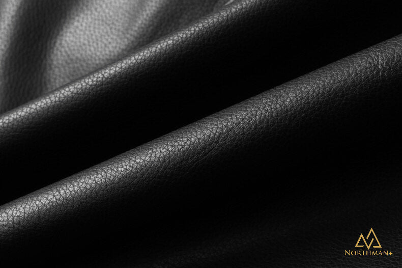 DC3 Black Leather jacket by Northman+
