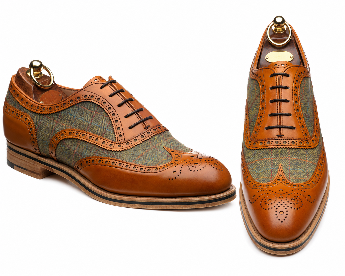 Bmin Tweed Oxfords