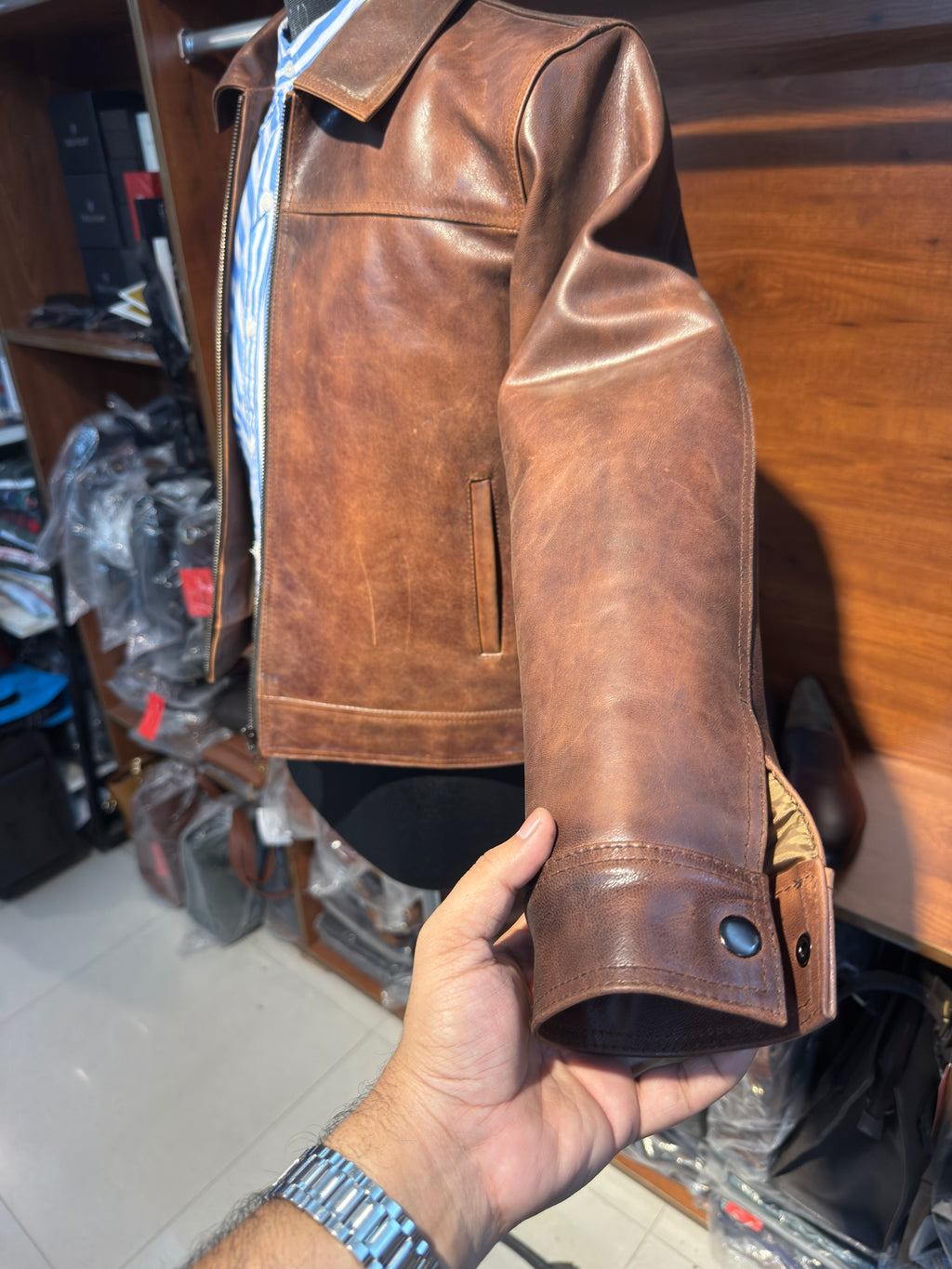BLOUSON RANGER CLASSIQUE AMÉRICAIN Style Western Cowboy