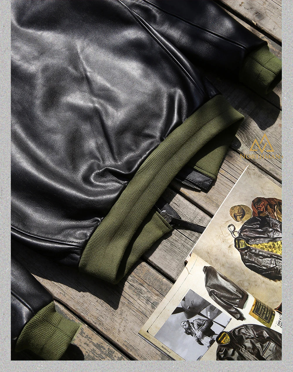 BLOUSON D'AVIATEUR TYPE A2 Par NorthmanPlus