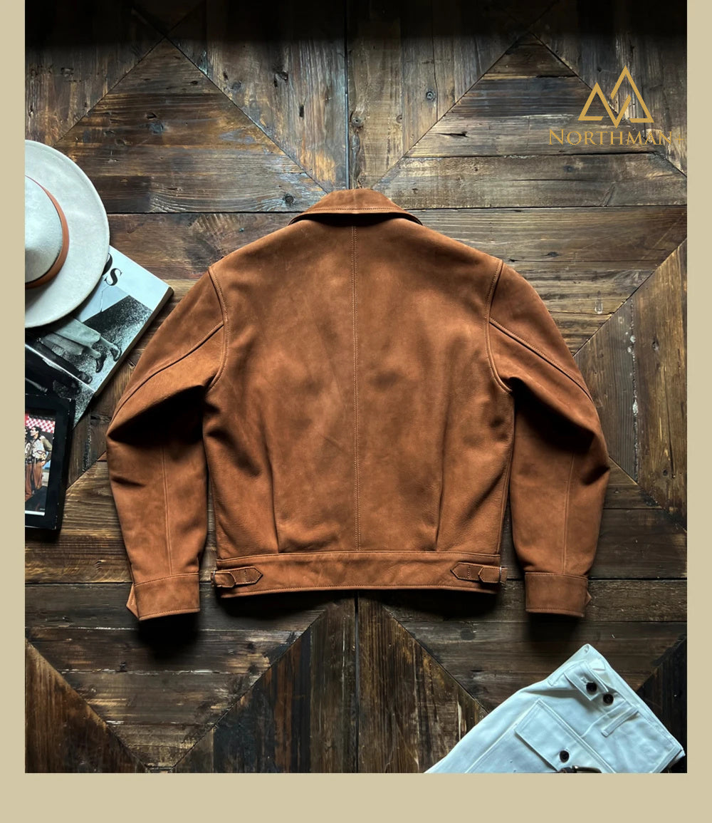 La veste Eisenhower en nubuck