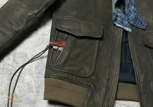 TYPE A2 FLIGHT JACKET IN OLIVE