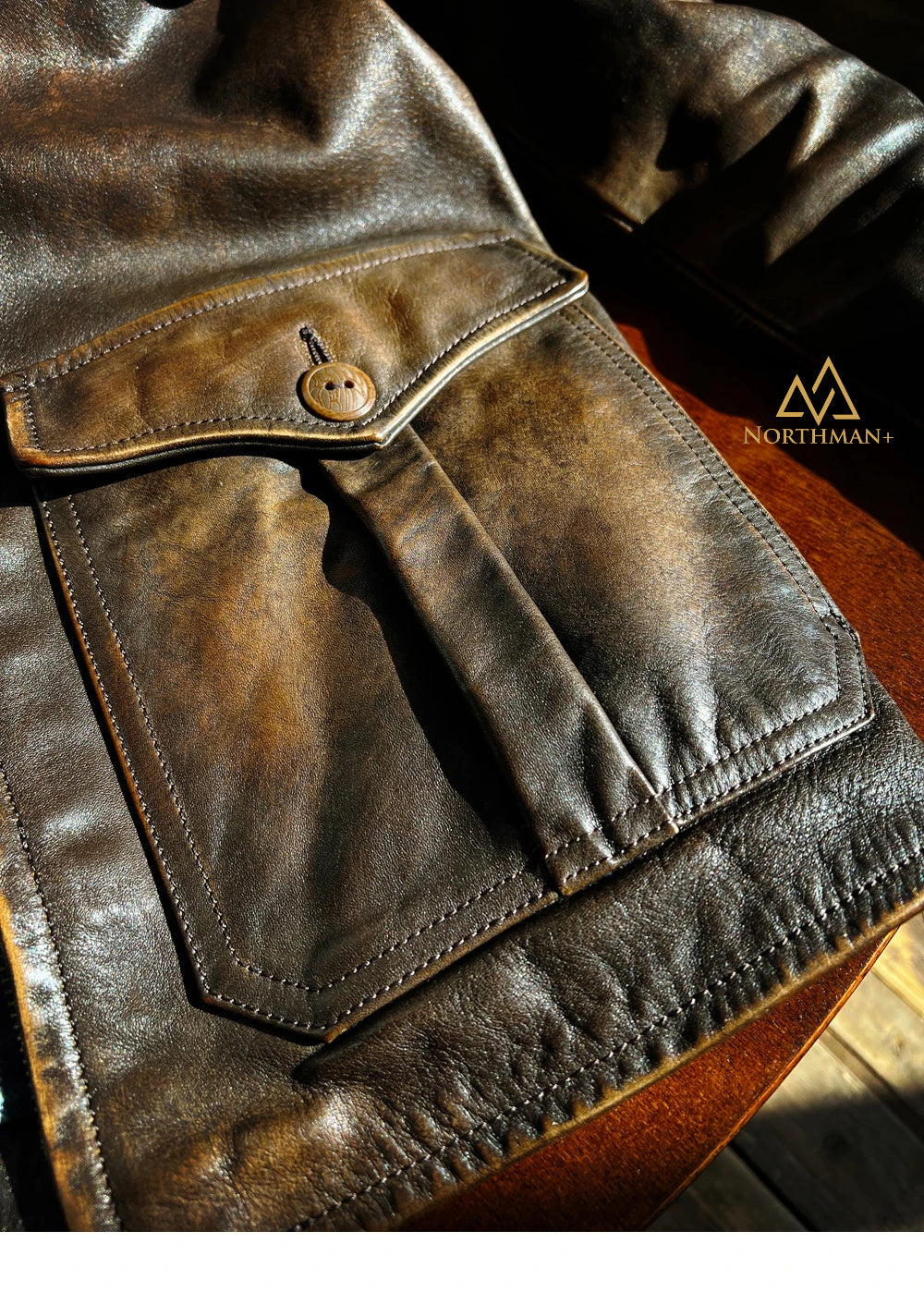LE BLOUSON EN CUIR NEWSBOY