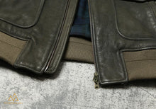 TYPE A2 FLIGHT JACKET IN OLIVE