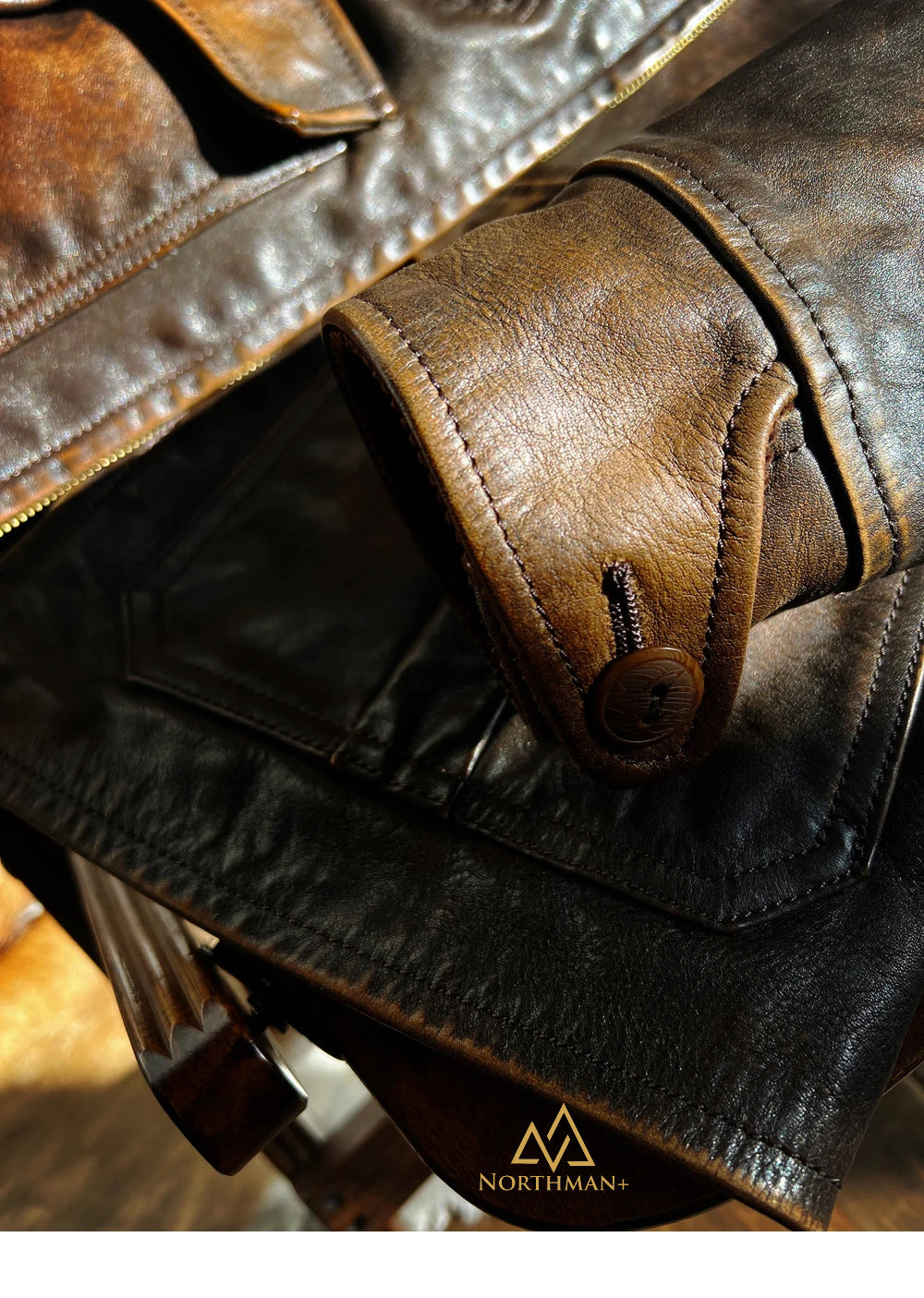 LE BLOUSON EN CUIR NEWSBOY