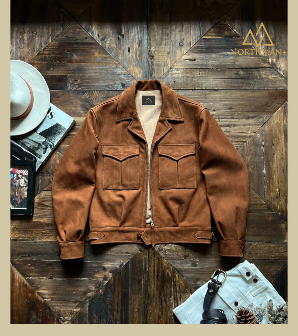 La veste Eisenhower en nubuck