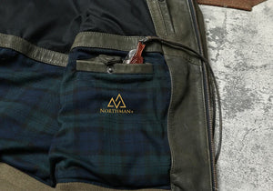 TYPE A2 FLIGHT JACKET IN OLIVE