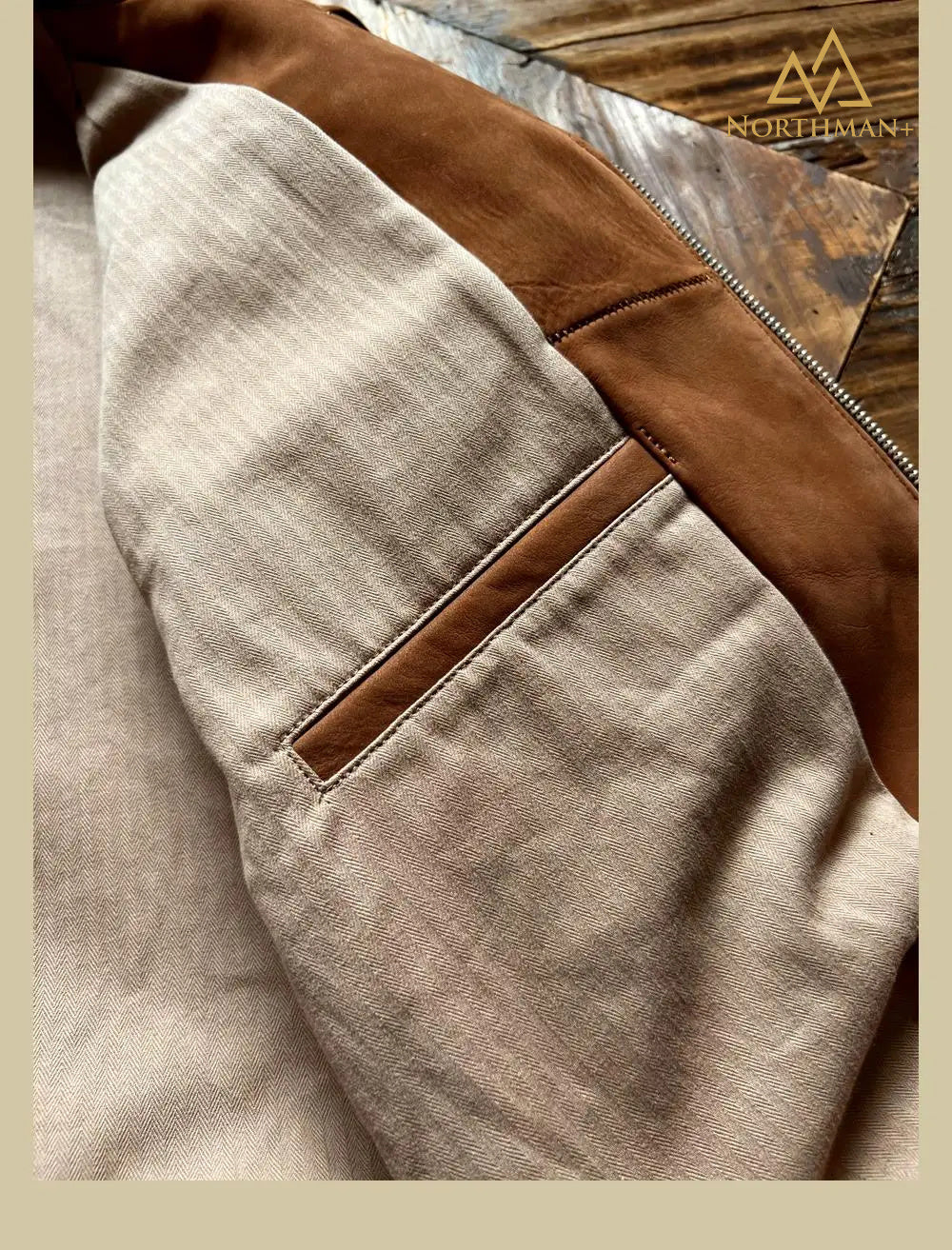 La veste Eisenhower en nubuck