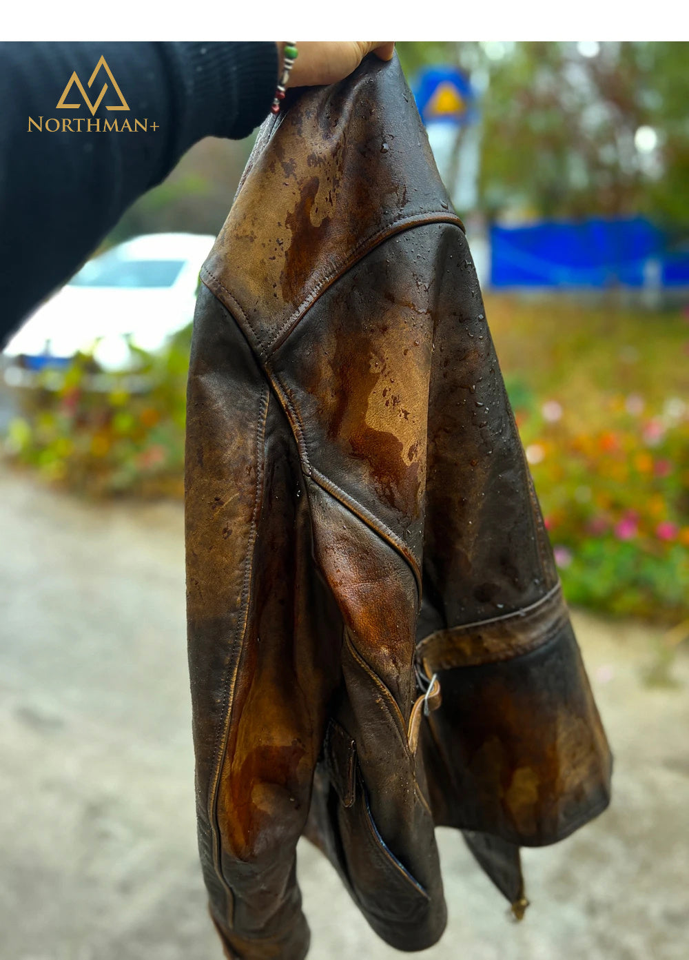 LE BLOUSON EN CUIR NEWSBOY