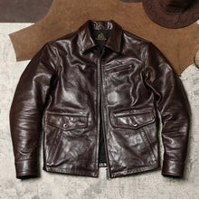 LE BLOUSON EN CUIR NEWSBOY