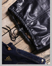 NorthmanPlus Italian Full-Grain Vegetable-Tanned Calfhide Coach Jacket