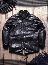 NorthmanPlus Italian Full-Grain Vegetable-Tanned Calfhide Coach Jacket