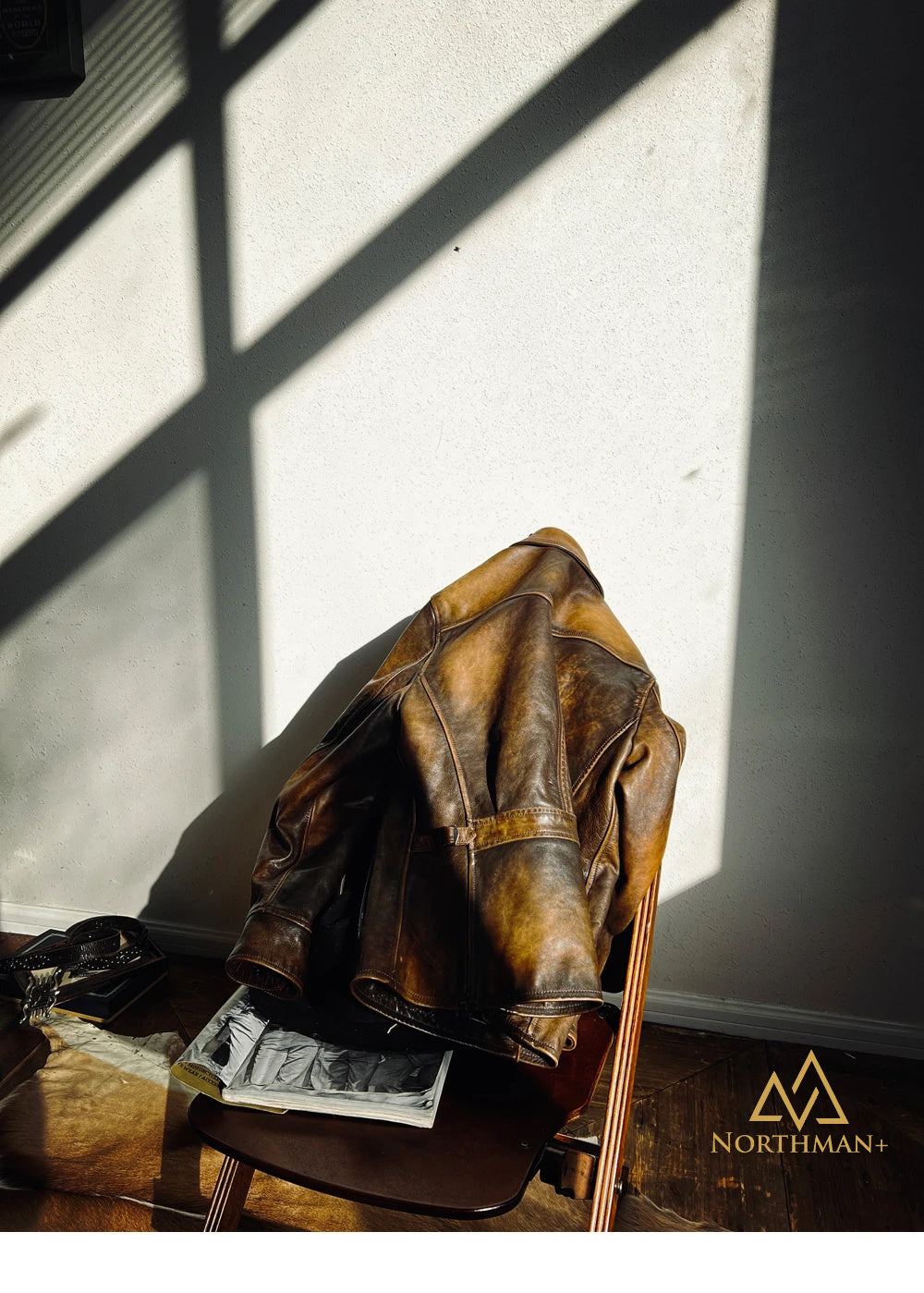 LE BLOUSON EN CUIR NEWSBOY