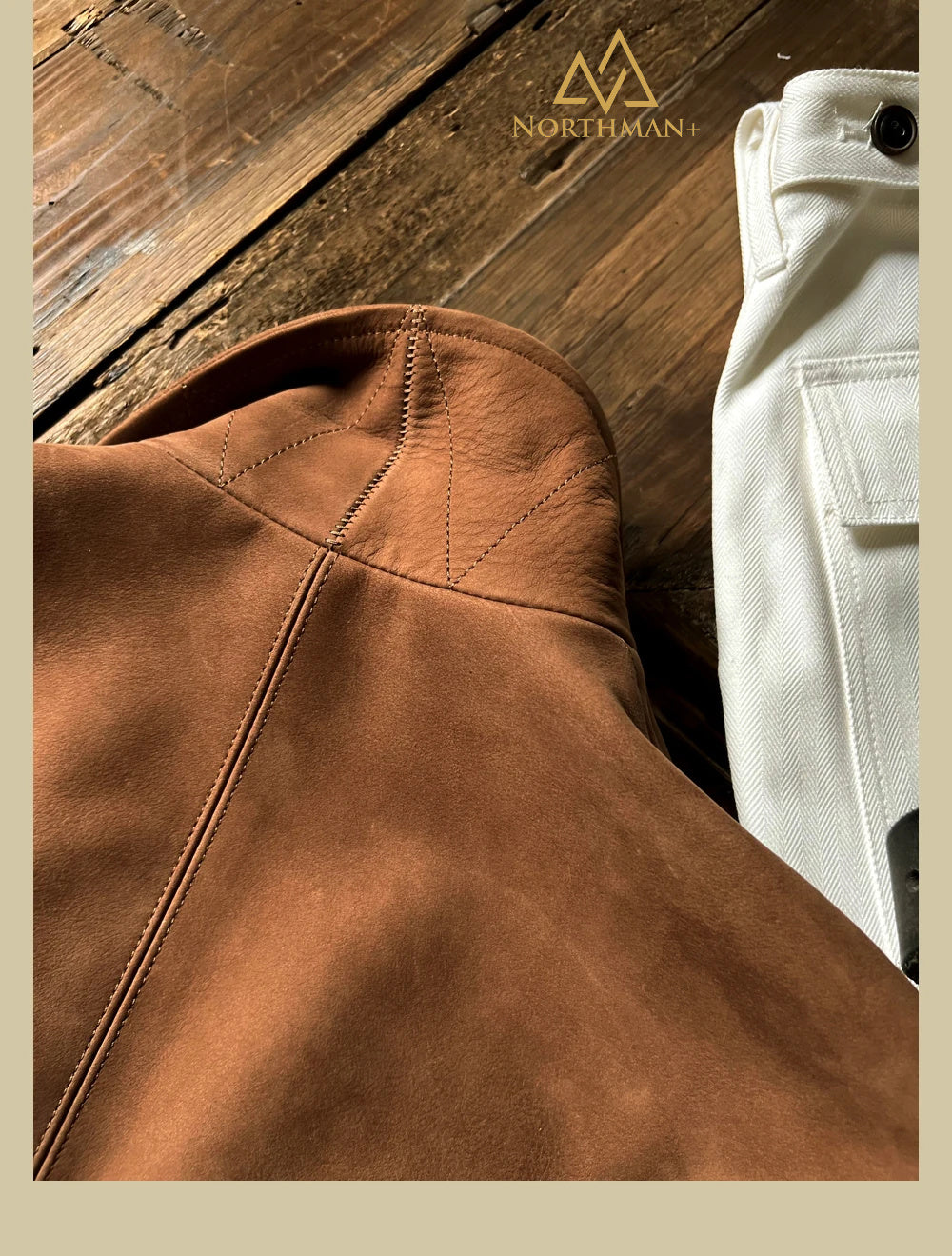 La veste Eisenhower en nubuck