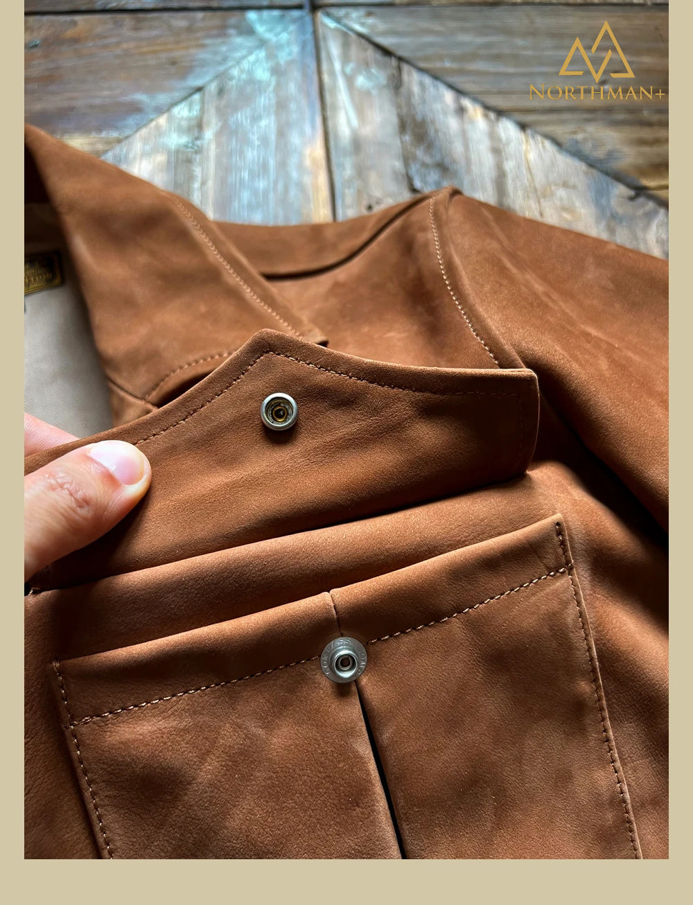 La veste Eisenhower en nubuck