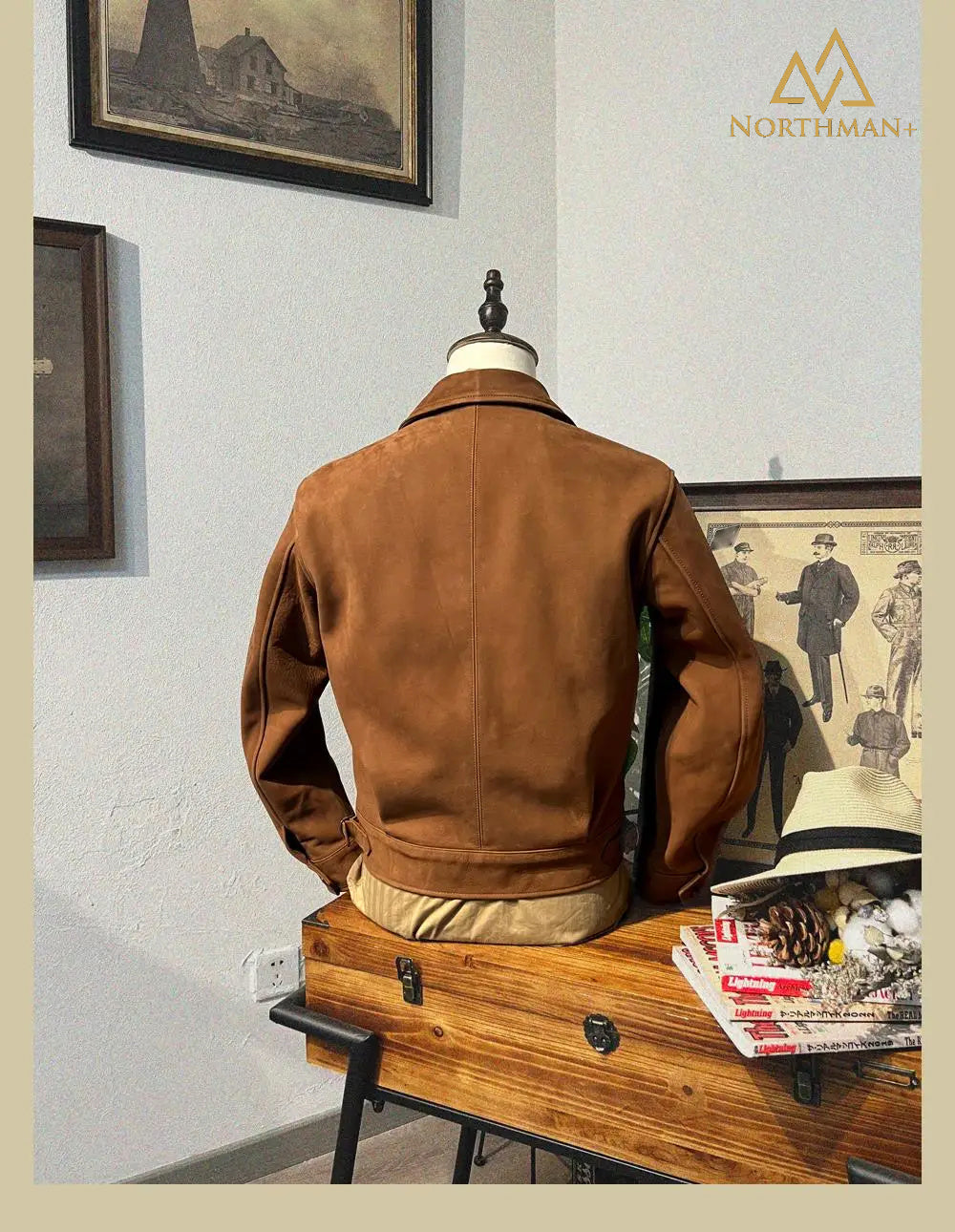 La veste Eisenhower en nubuck