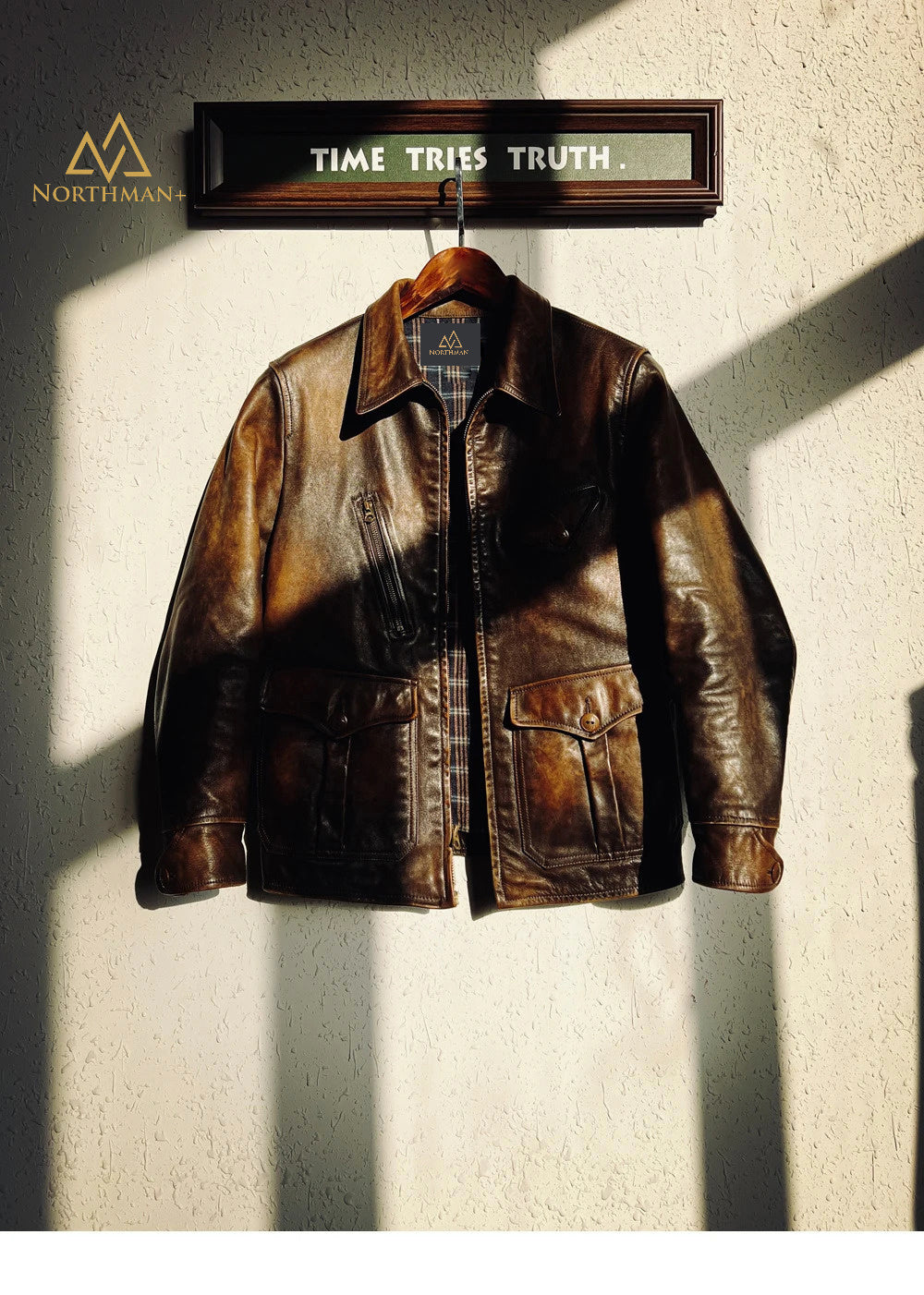 LE BLOUSON EN CUIR NEWSBOY