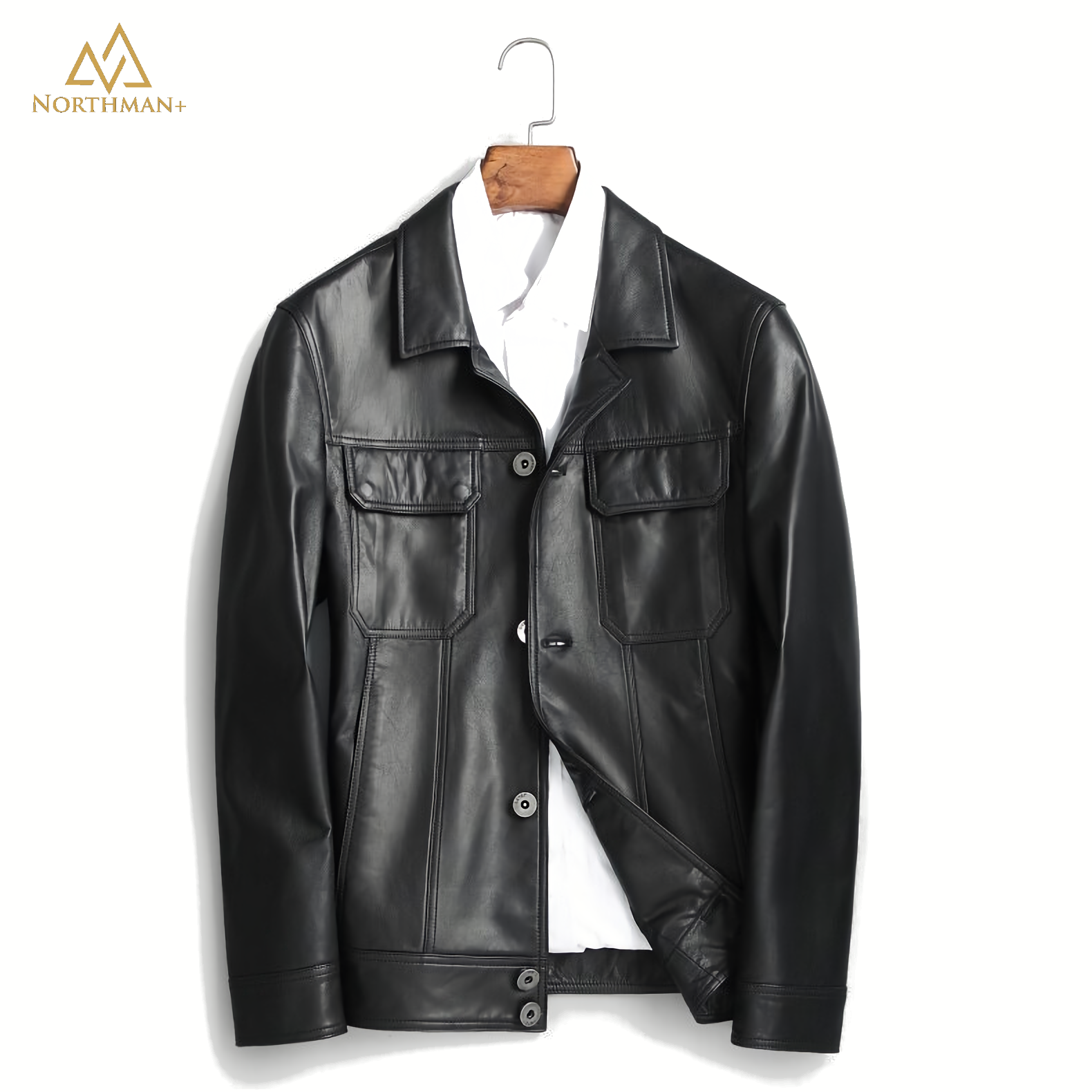 Blouson Trucker Urbain Noir