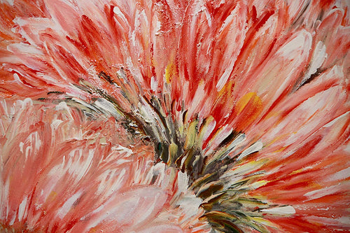 Toile Peinte à la Main pour Mur : Blossom par Subuhi