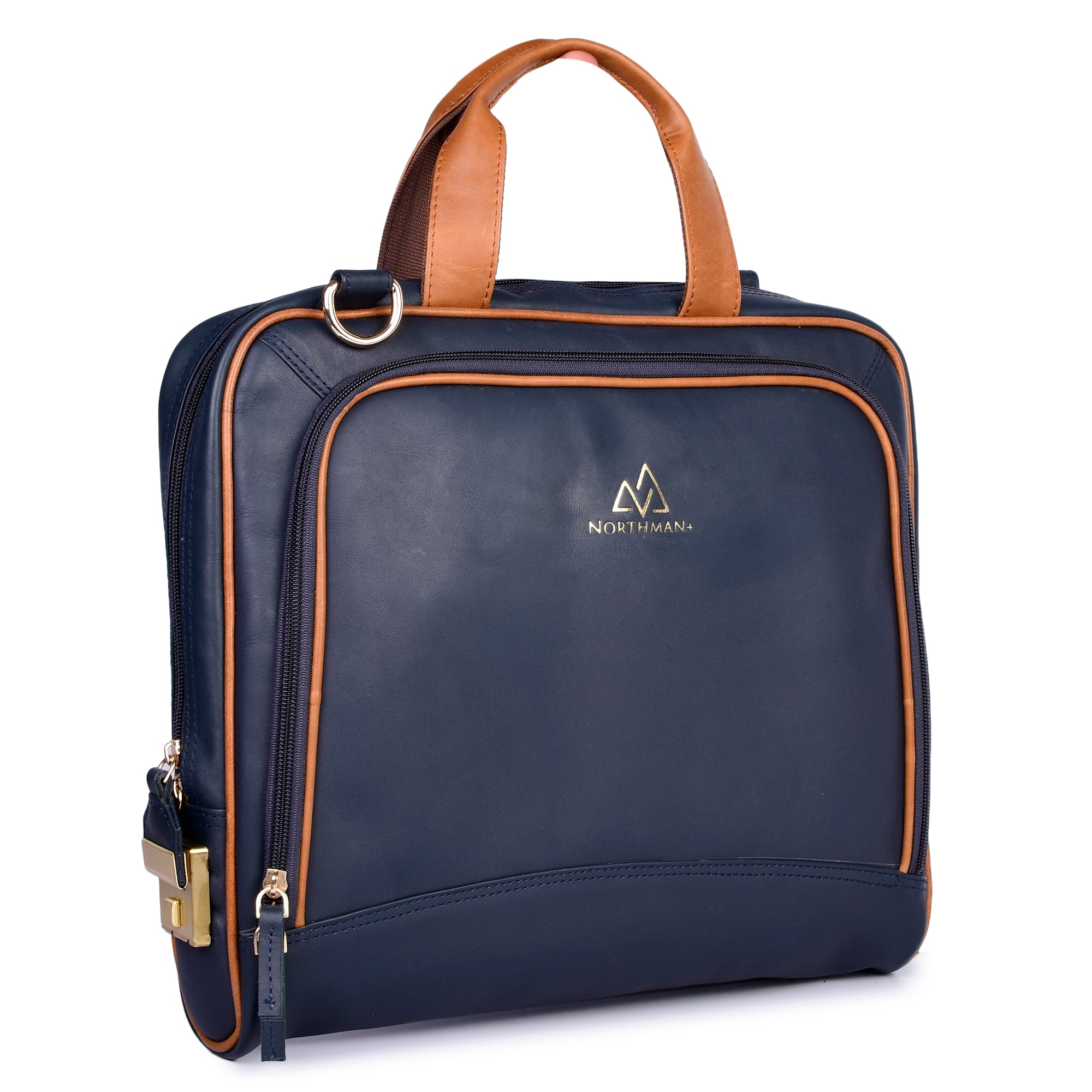 Leather Laptop Messenger Bag  : The CEO Bag