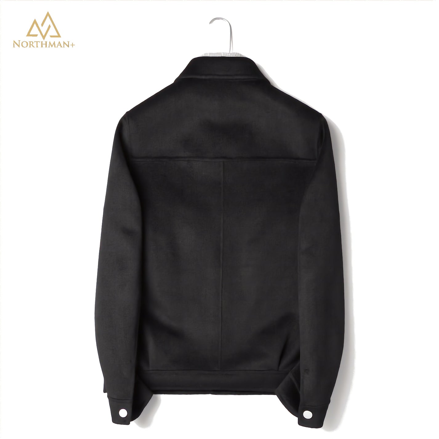 Black woolen coat for men – Northman Plus