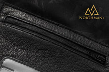 Pebble grain leather jacket