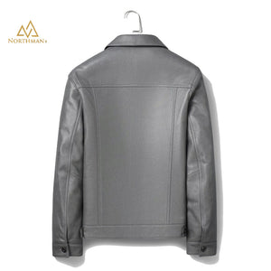 The Trucker Jacket in Grey