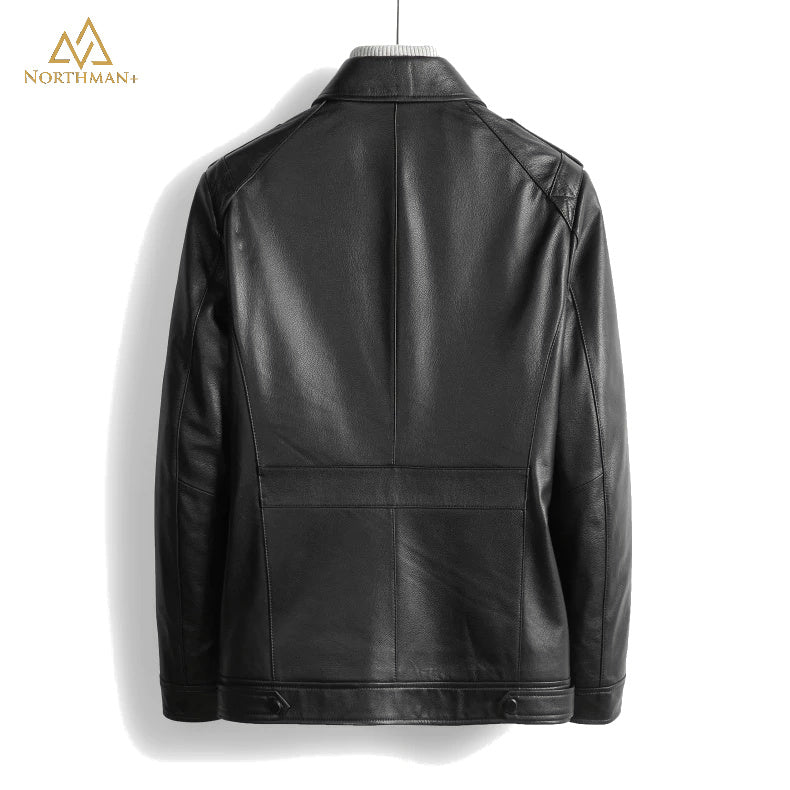 Division commander Black Leather jacket by Northman+