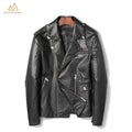 Blouson motard en cuir