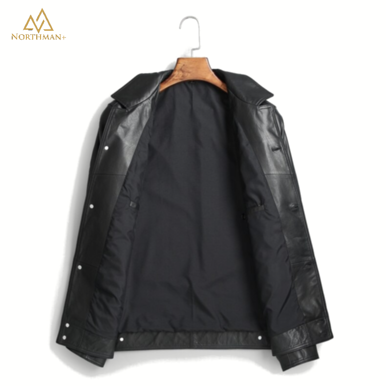 Blouson Trucker Urbain Noir