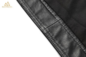 DC3 Black Leather jacket by Northman+