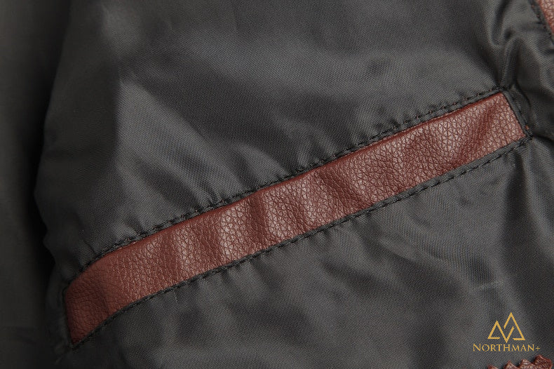 Blouson en cuir marron DC3 par Northman+