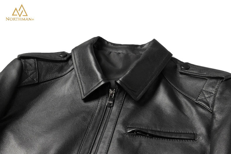 Division commander Black Leather jacket by Northman+