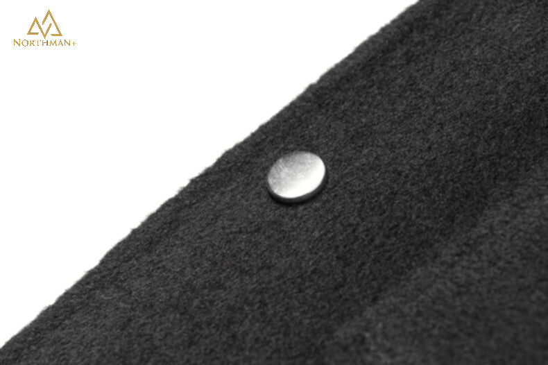 Manteau en laine noire pour homme