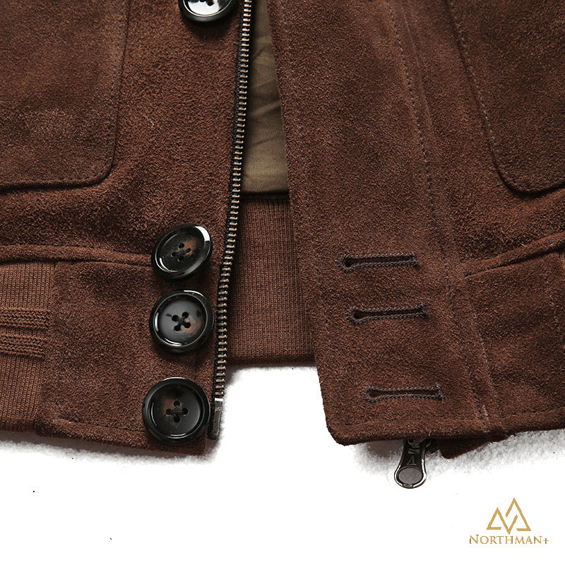 Blouson en cuir pour homme A1