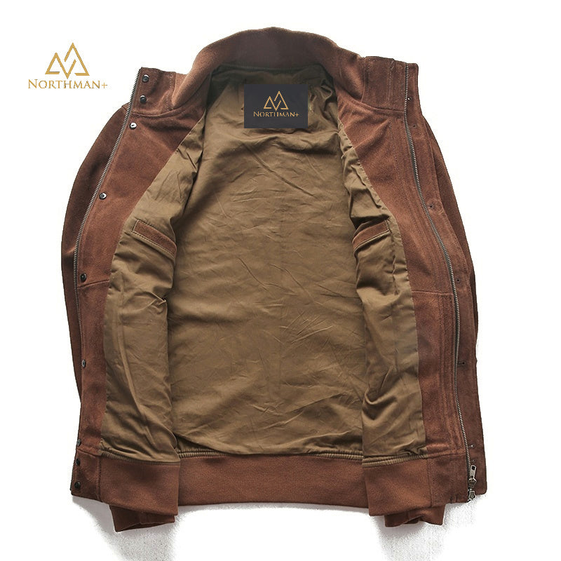Blouson en cuir pour homme A1