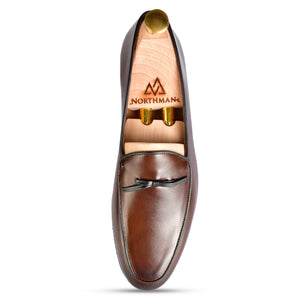 Brown Bowtie Loafers
