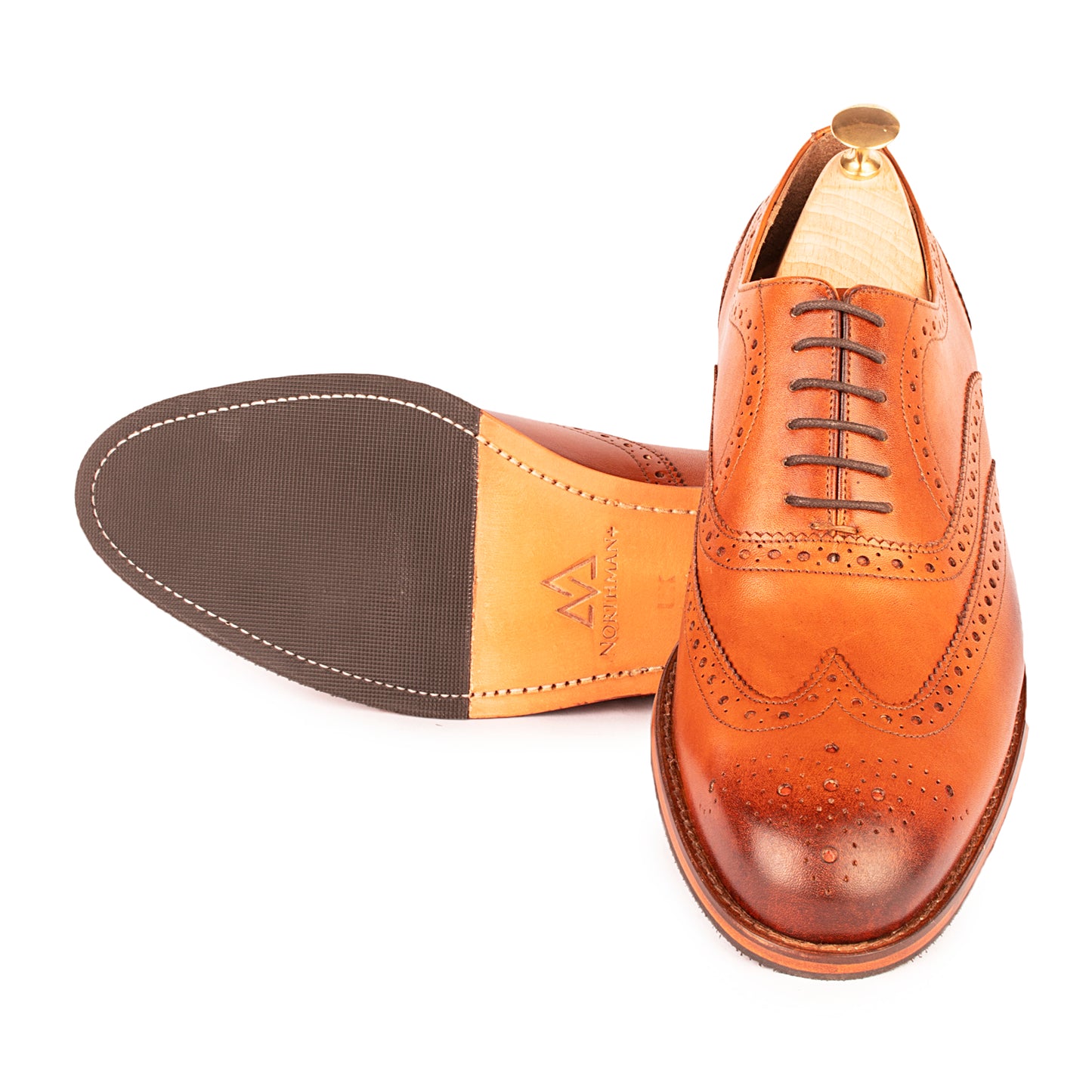 Tan Brogues : The Vega in Tan