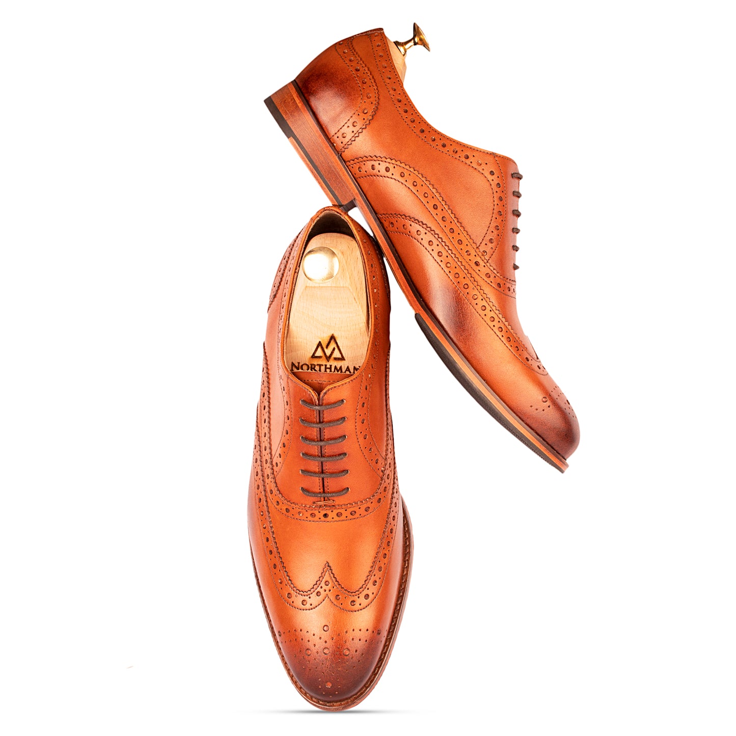 Tan Brogues : The Vega in Tan