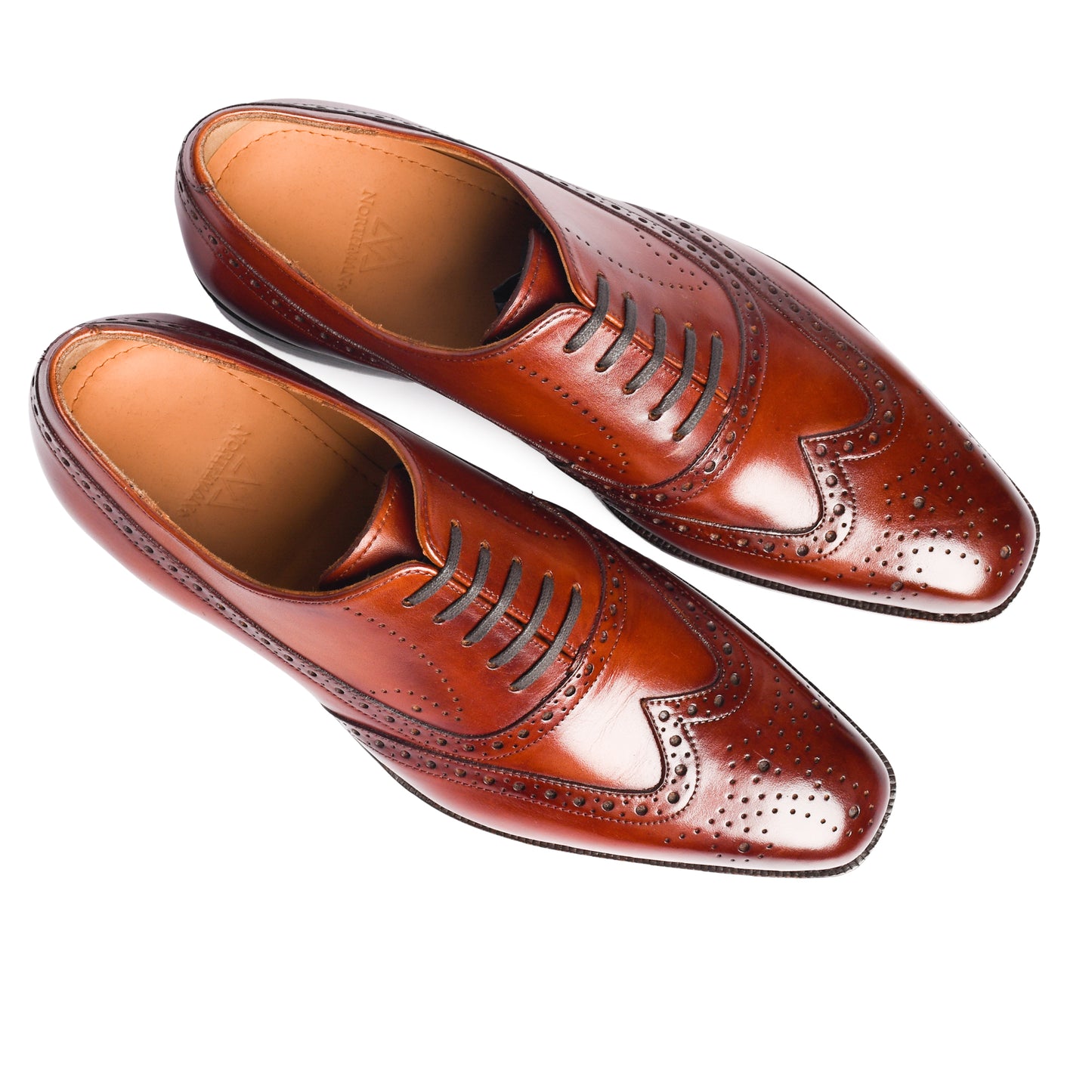 Nomi leather Oxford brogues by Northman+