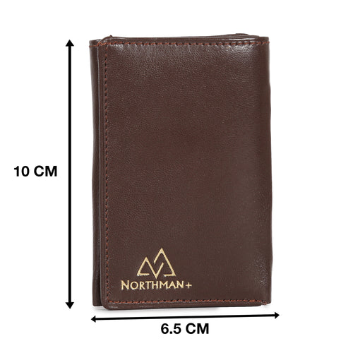 Porte-cartes et espèces mini en marron : La série YBR