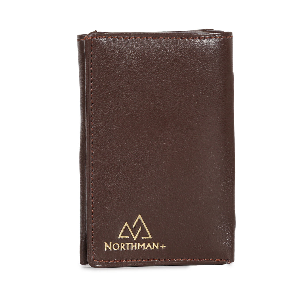 Card and Cash mini wallet in Brown : The YBR series