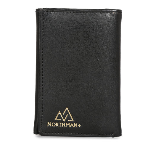 Card and Cash mini wallet in Black : The YBR series