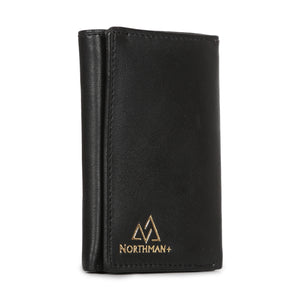 Card and Cash mini wallet in Black : The YBR series