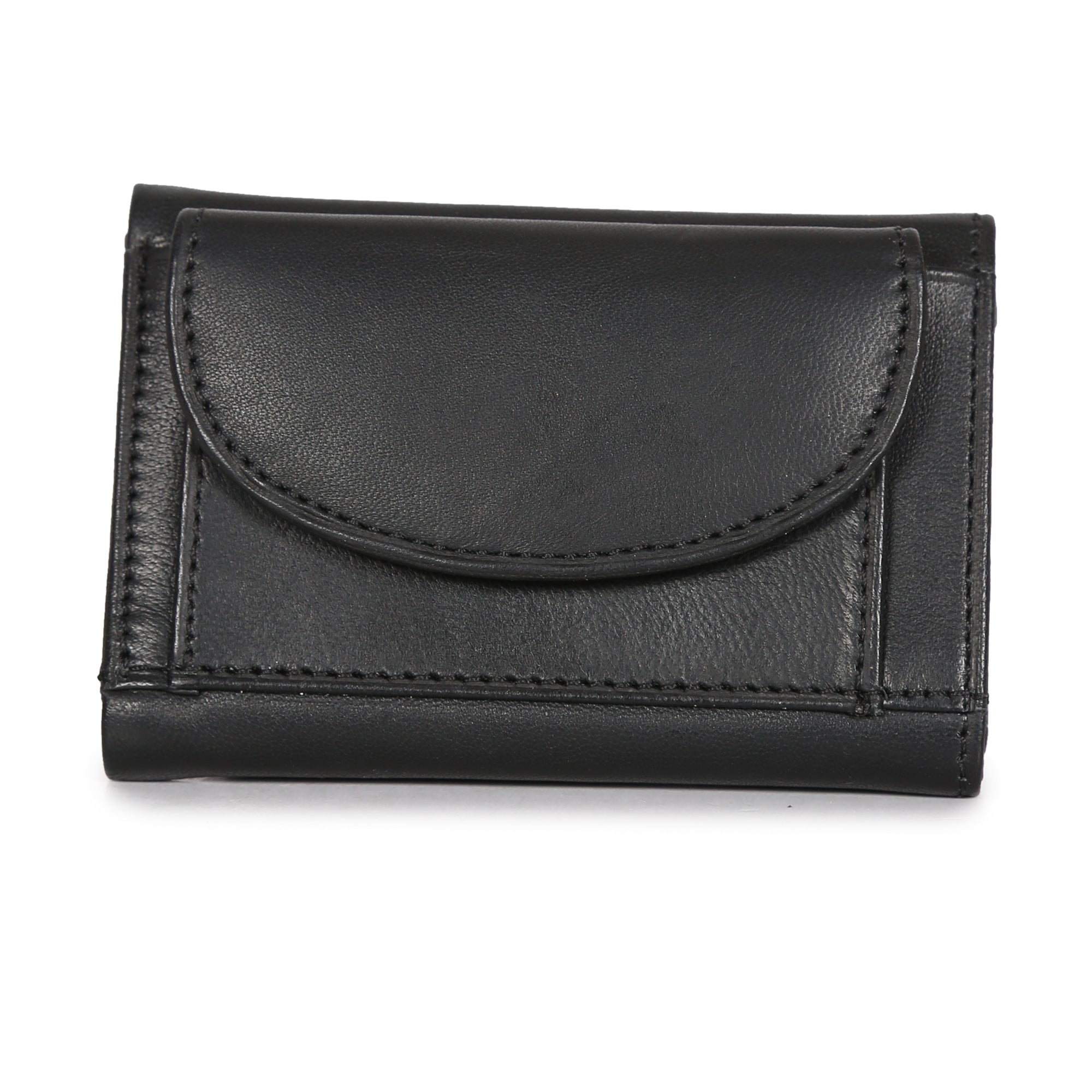 Card and Cash mini wallet in Black : The YBR series