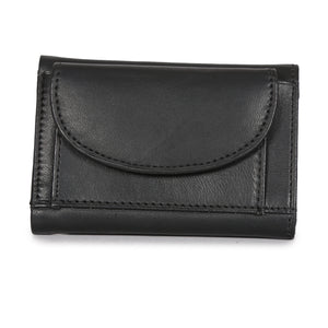 Card and Cash mini wallet in Black : The YBR series