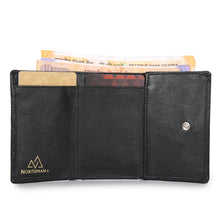 Card and Cash mini wallet in Black : The YBR series